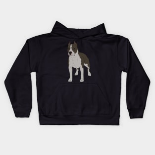 American Staffordshire Terrier Dog Kids Hoodie